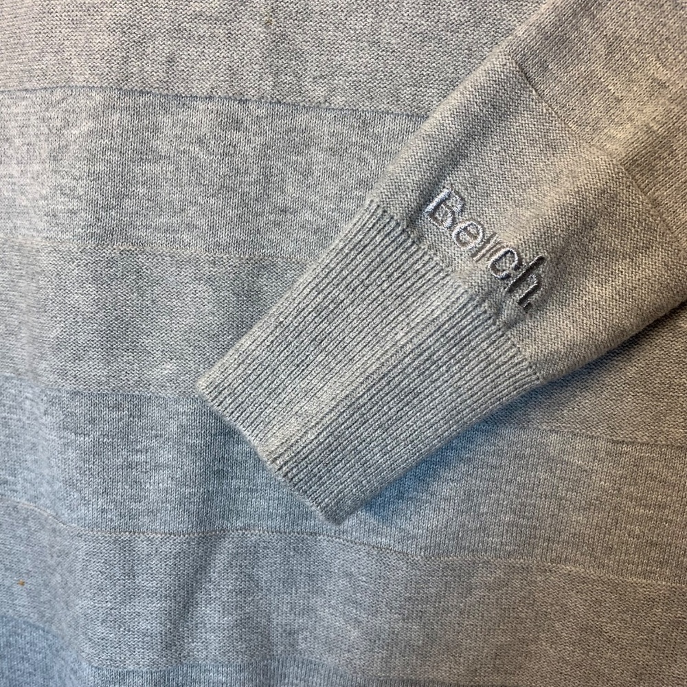 Bench Grey Knit Office Comfort Dress – Soft Cotton Workwear Casual Office - Picture 5 of 7